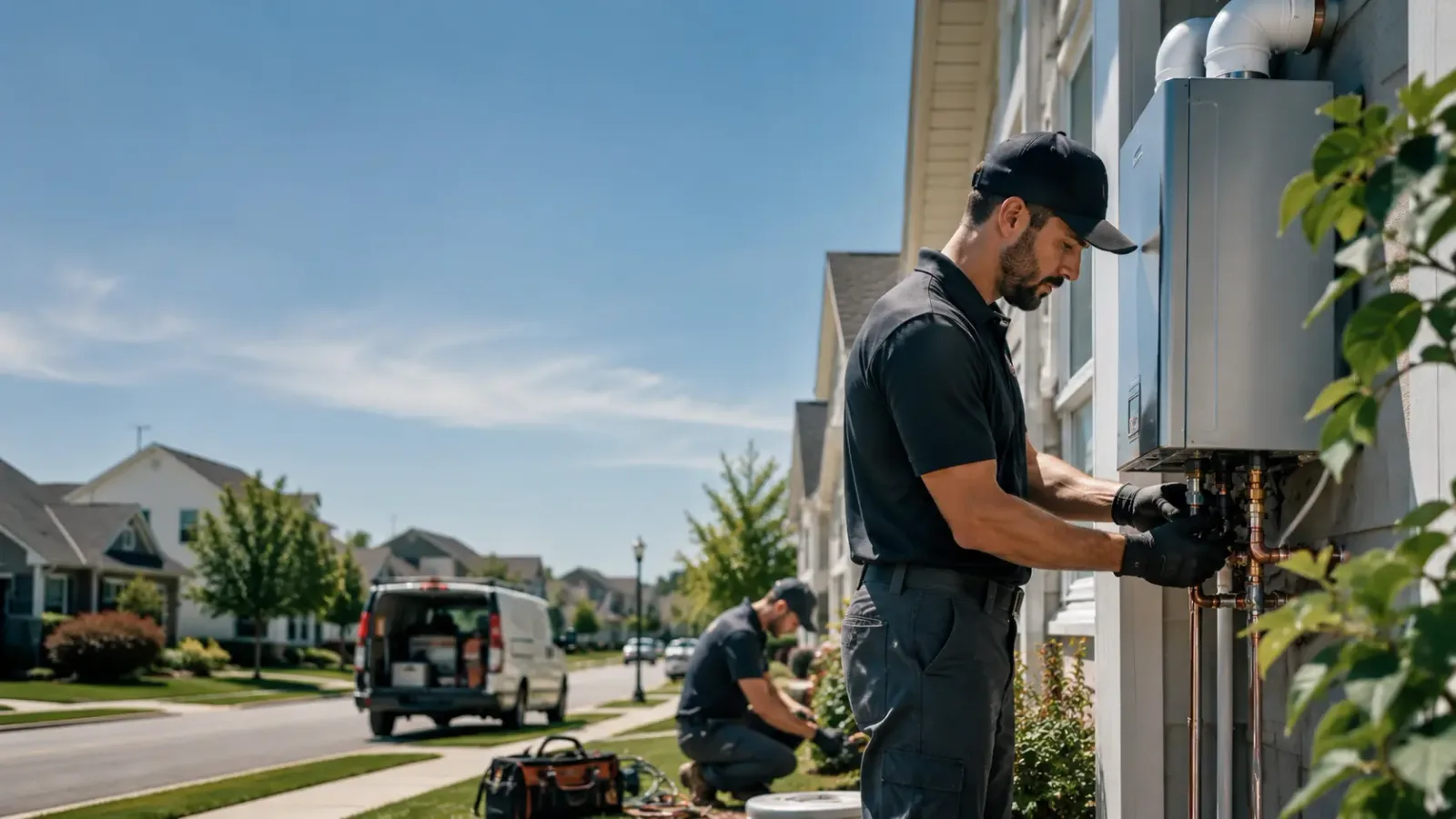 Tankless Water Heater Installation in Lanse, MI